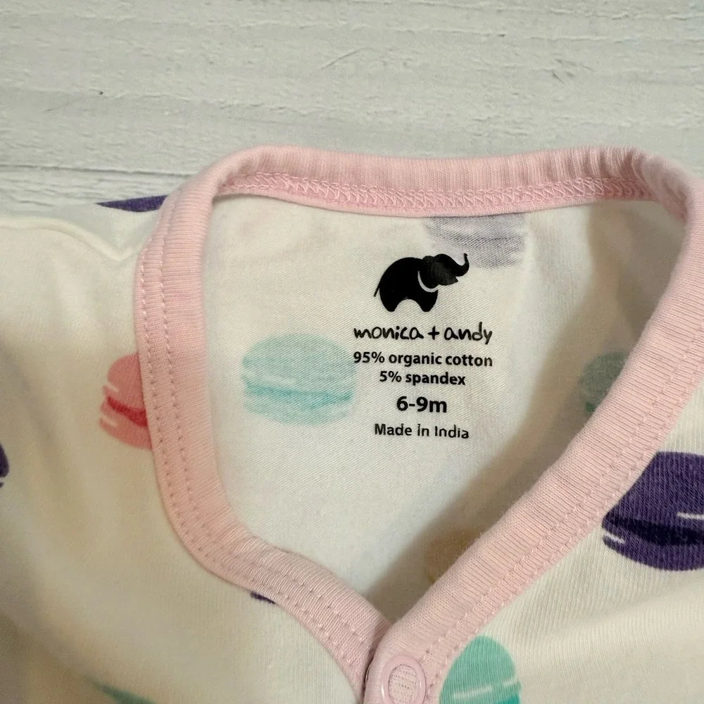 Monica &‎ Andy baby girls macaroon one piece 6-9 months